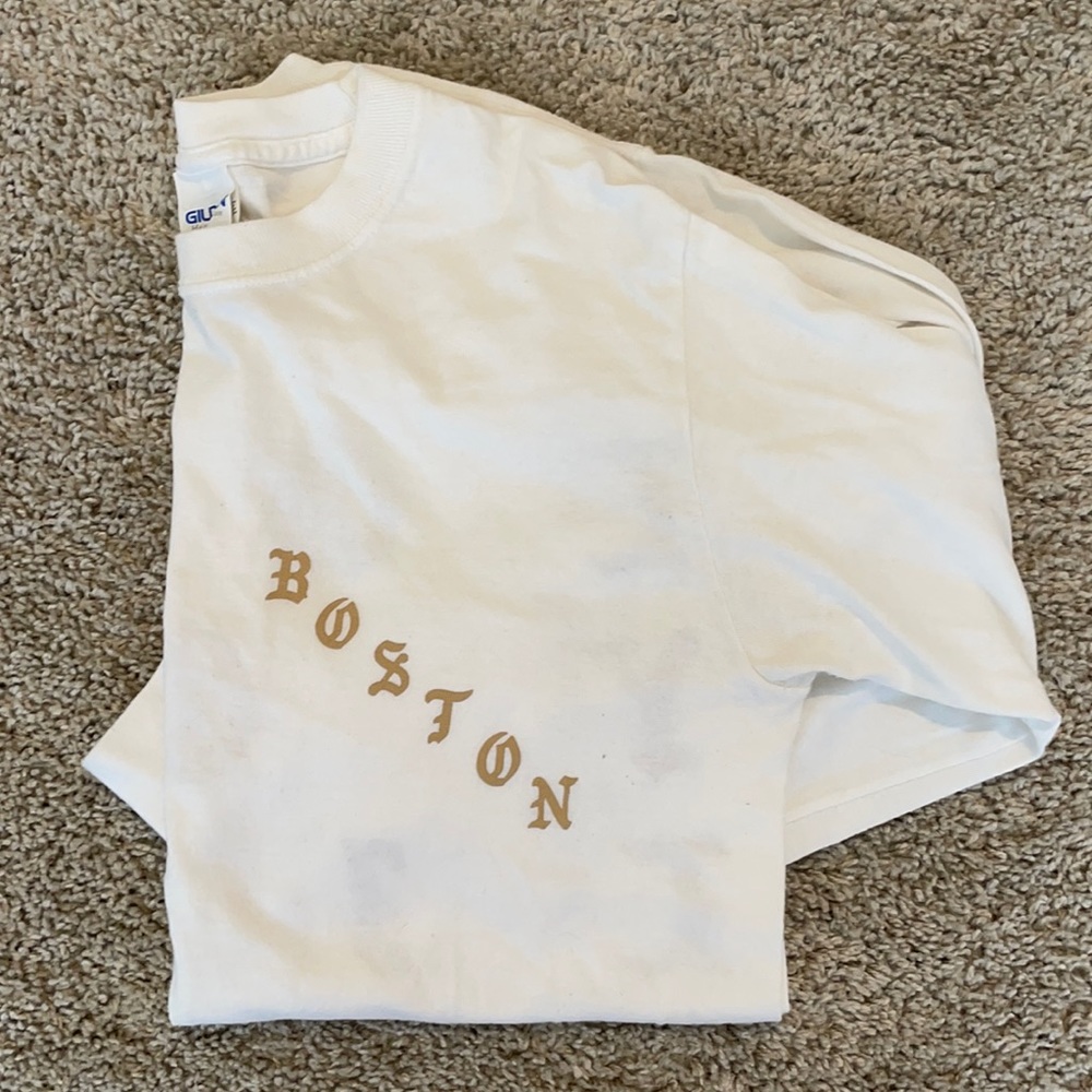 Kanye’s West Boston long sleeve tee